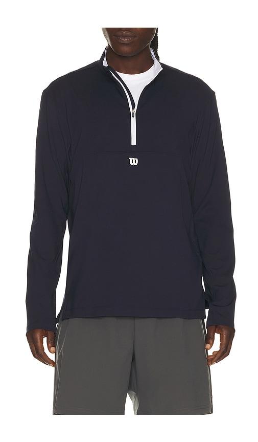 Wilson Elevate Performance Half-Zip in Blue by WILSON