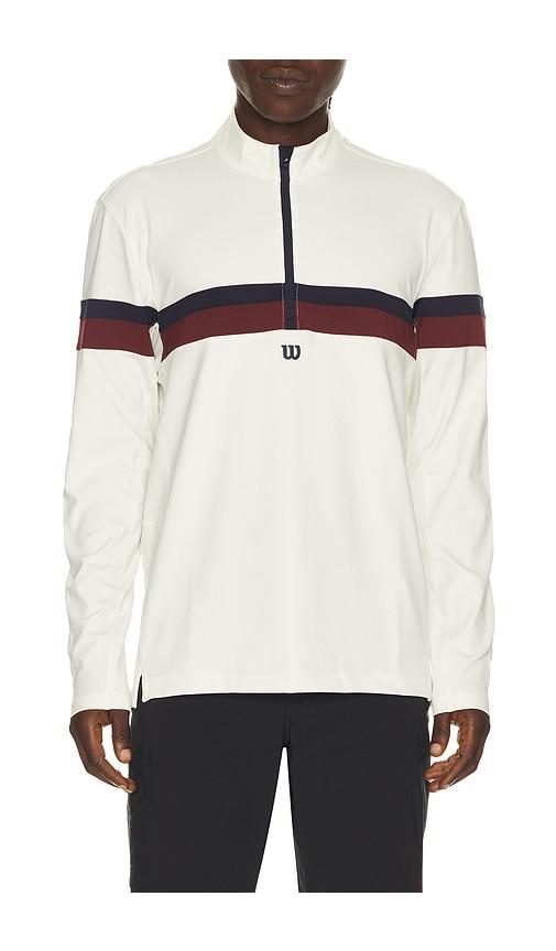 Wilson Elevate Performance Half-Zip in Tan by WILSON