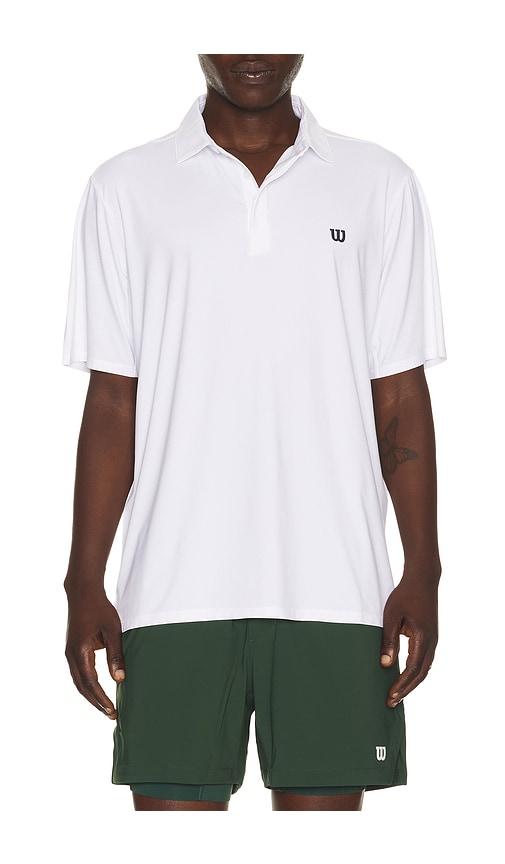 Wilson League Polo in White by WILSON