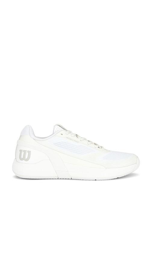 Wilson Rush Pro 5 Tennis Shoe in White by WILSON