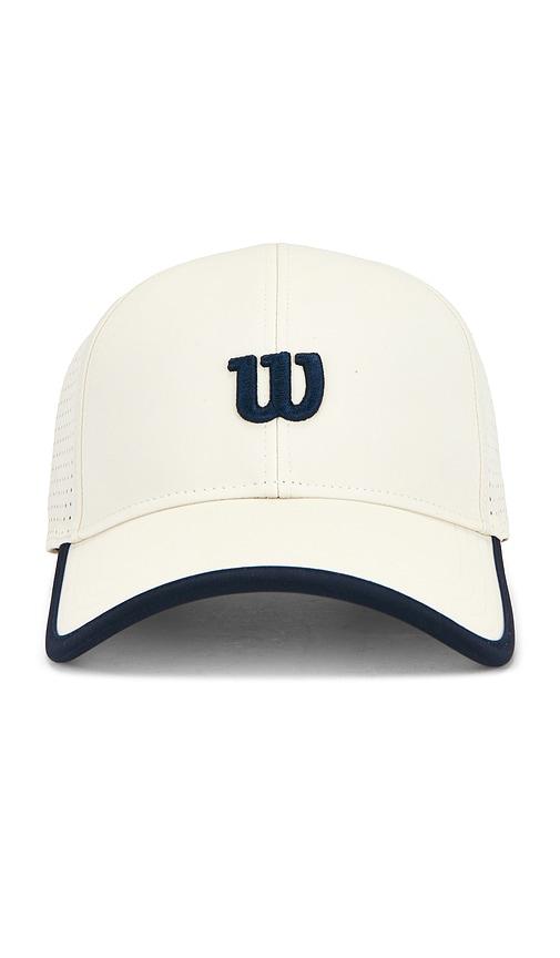 Wilson Structured Classic Cap in Cream by WILSON