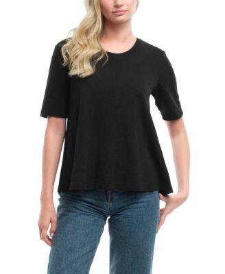 Elbow Sleeve Trapeze Top by WILT CLOTHING