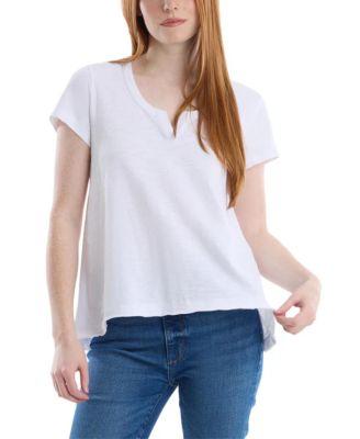 Placket Hi-Lo Tee by WILT CLOTHING