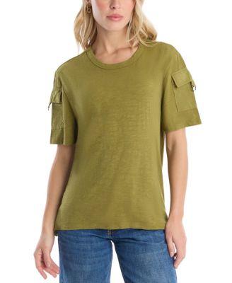 Short Sleeve Hi-Lo Tee by WILT CLOTHING