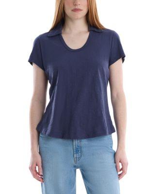 Short Sleeve Polo Top by WILT CLOTHING