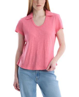 Short Sleeve Polo Top by WILT CLOTHING