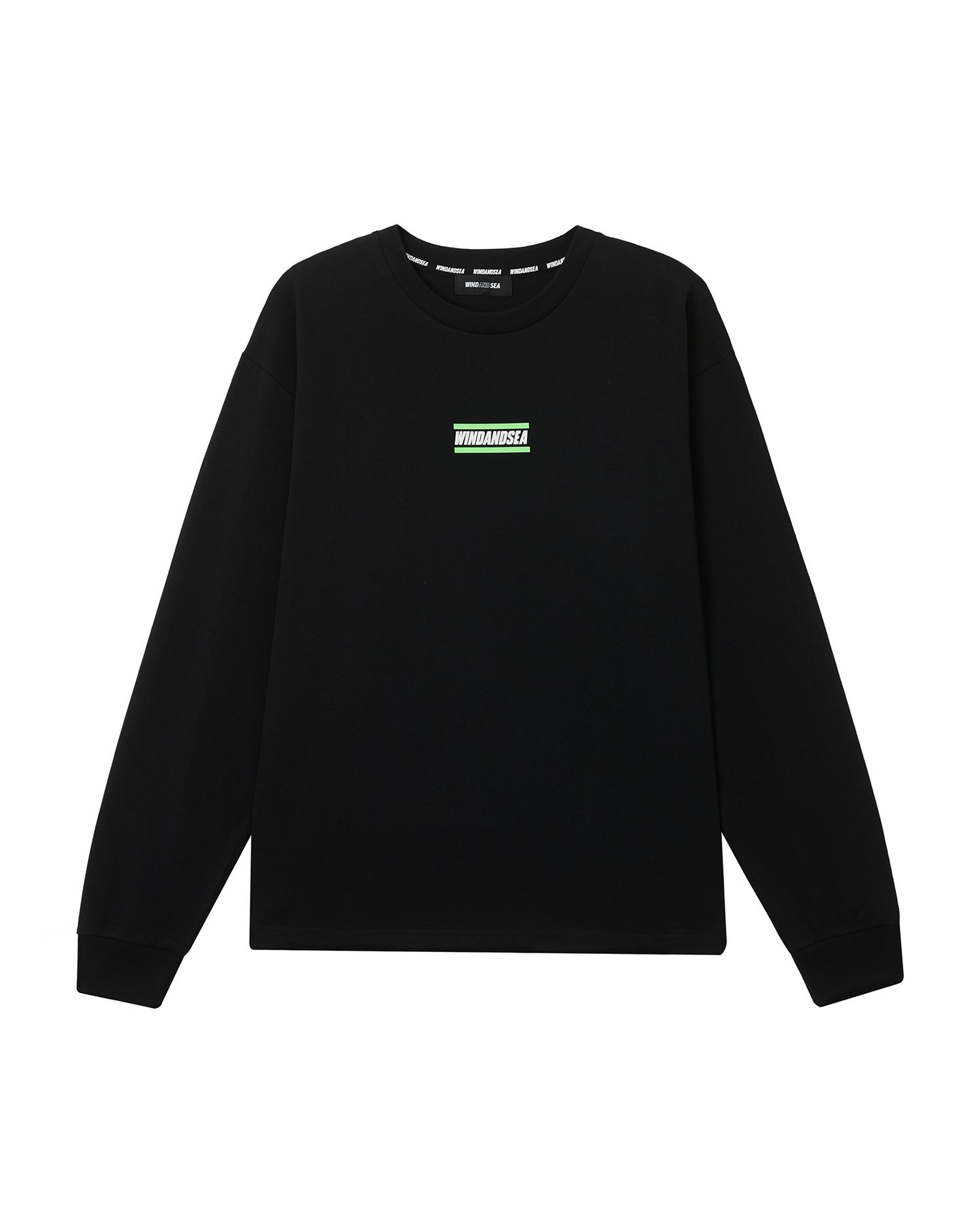 Front logo long sleeve tee by WIND&SEA