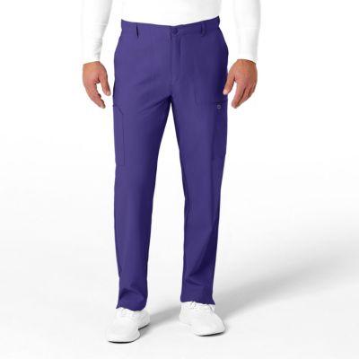 Men's W123 Flat Front Cargo Scrub Pant by WINK
