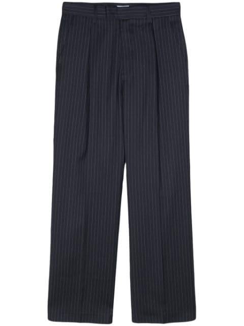 Israel pinstripe-pattern trousers by WINNIE NEW YORK