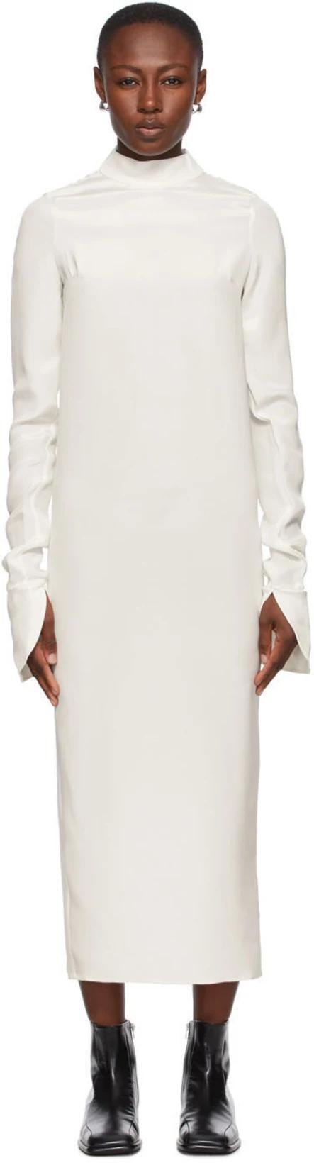 Off-White Bond Cuff Dress by WINNIE NEW YORK