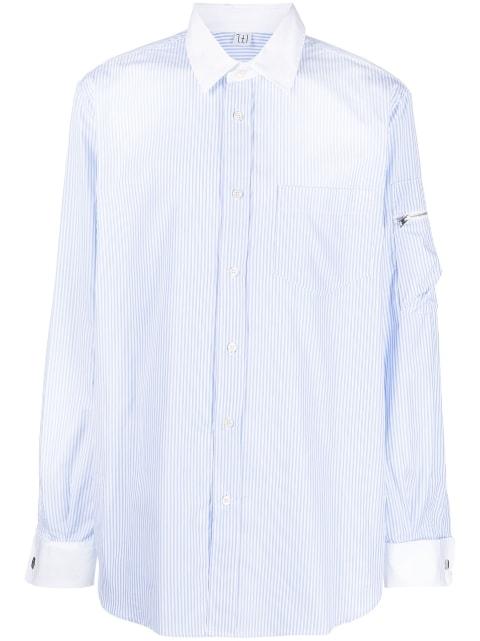 stripe-pattern shirt by WINNIE NEW YORK