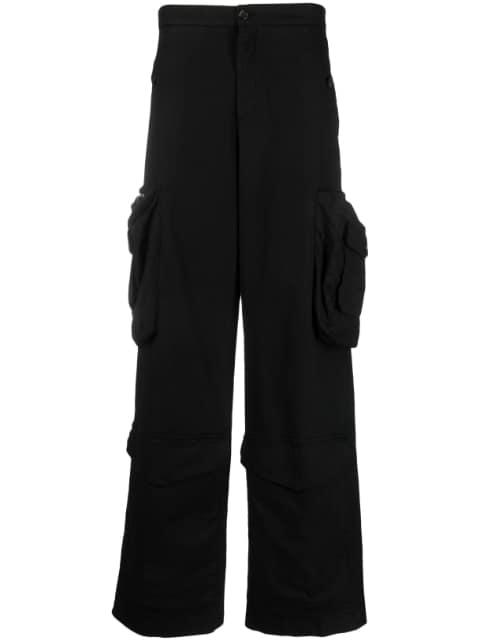 wide-leg cargo trousers by WINNIE NEW YORK