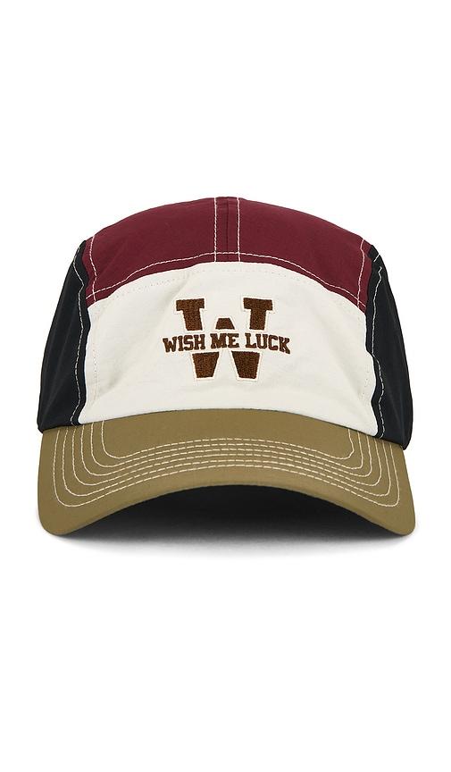 Wish Me Luck The W Camper Hat in Cream by WISH ME LUCK