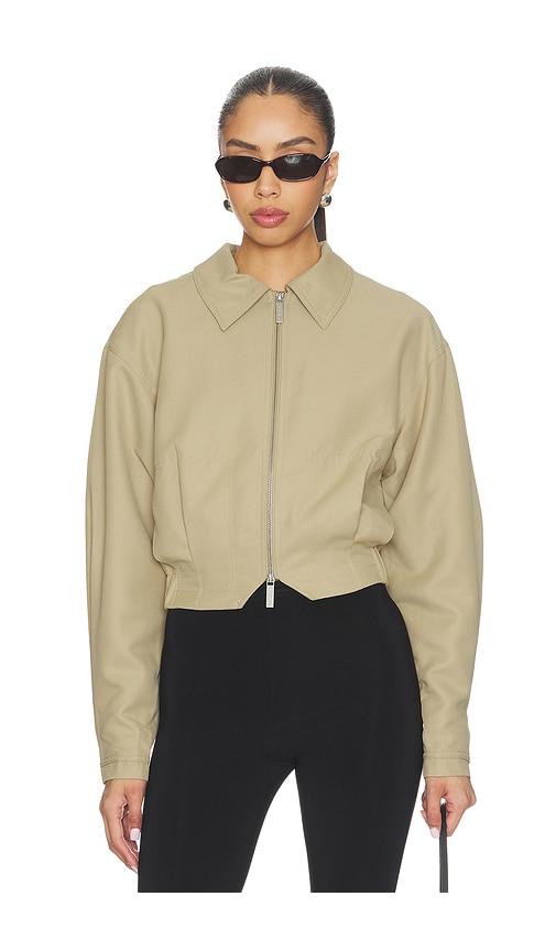 With Jean Fred Jacket in Beige by WITH JEAN