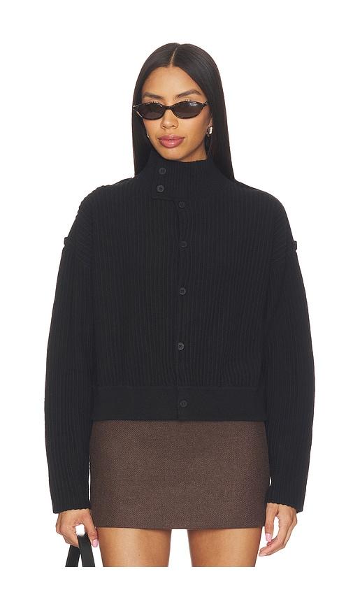 With Jean Pressley Sweater in Black by WITH JEAN