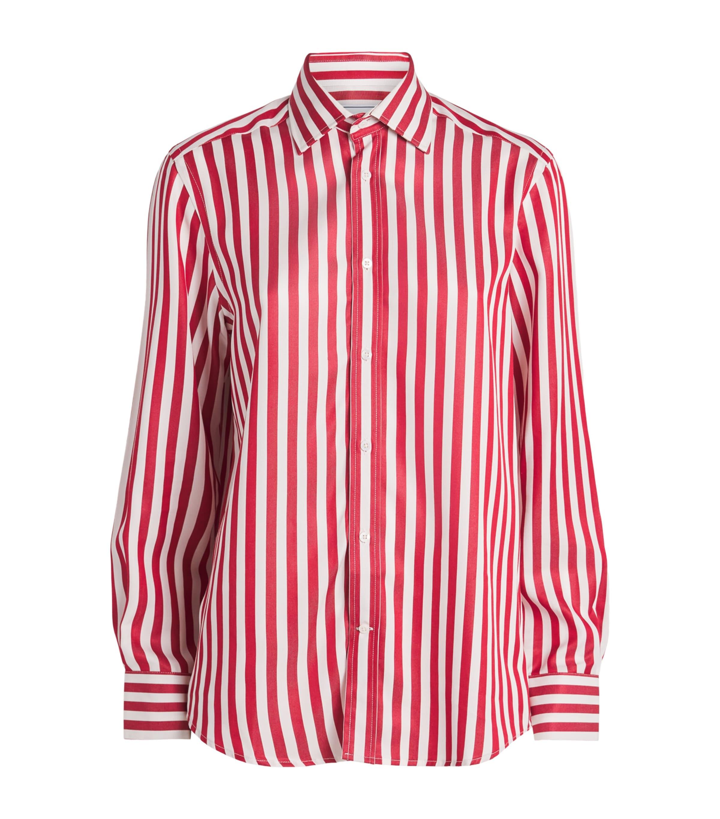 With Nothing Underneath Stripe Boyfriend Shirt by WITH NOTHING UNDERNEATH
