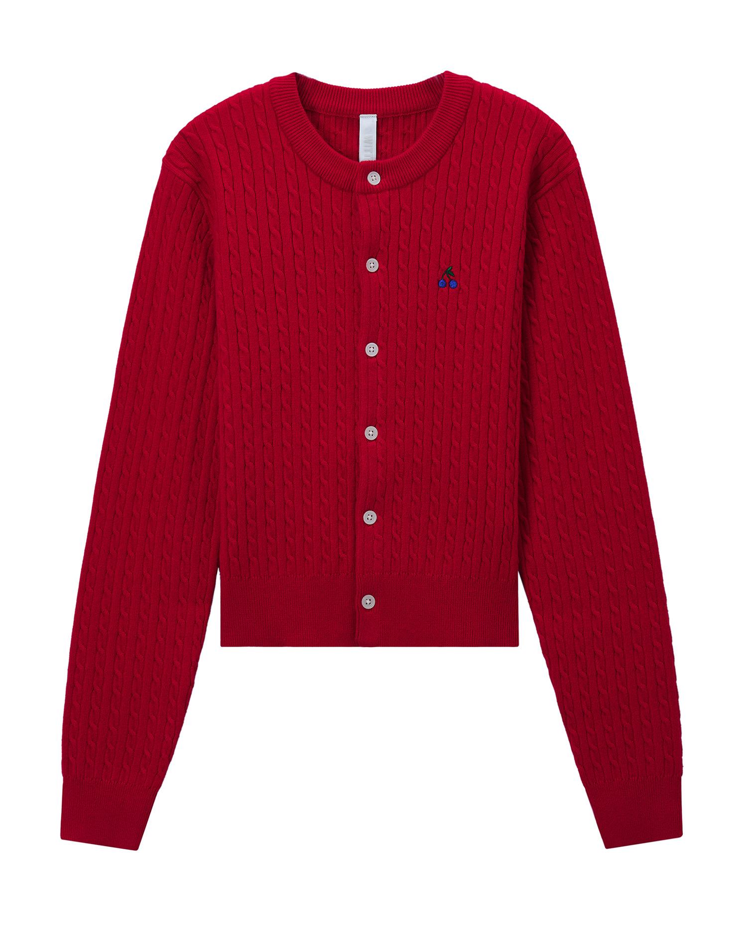 Cherry cardigan by WITTH LOVE
