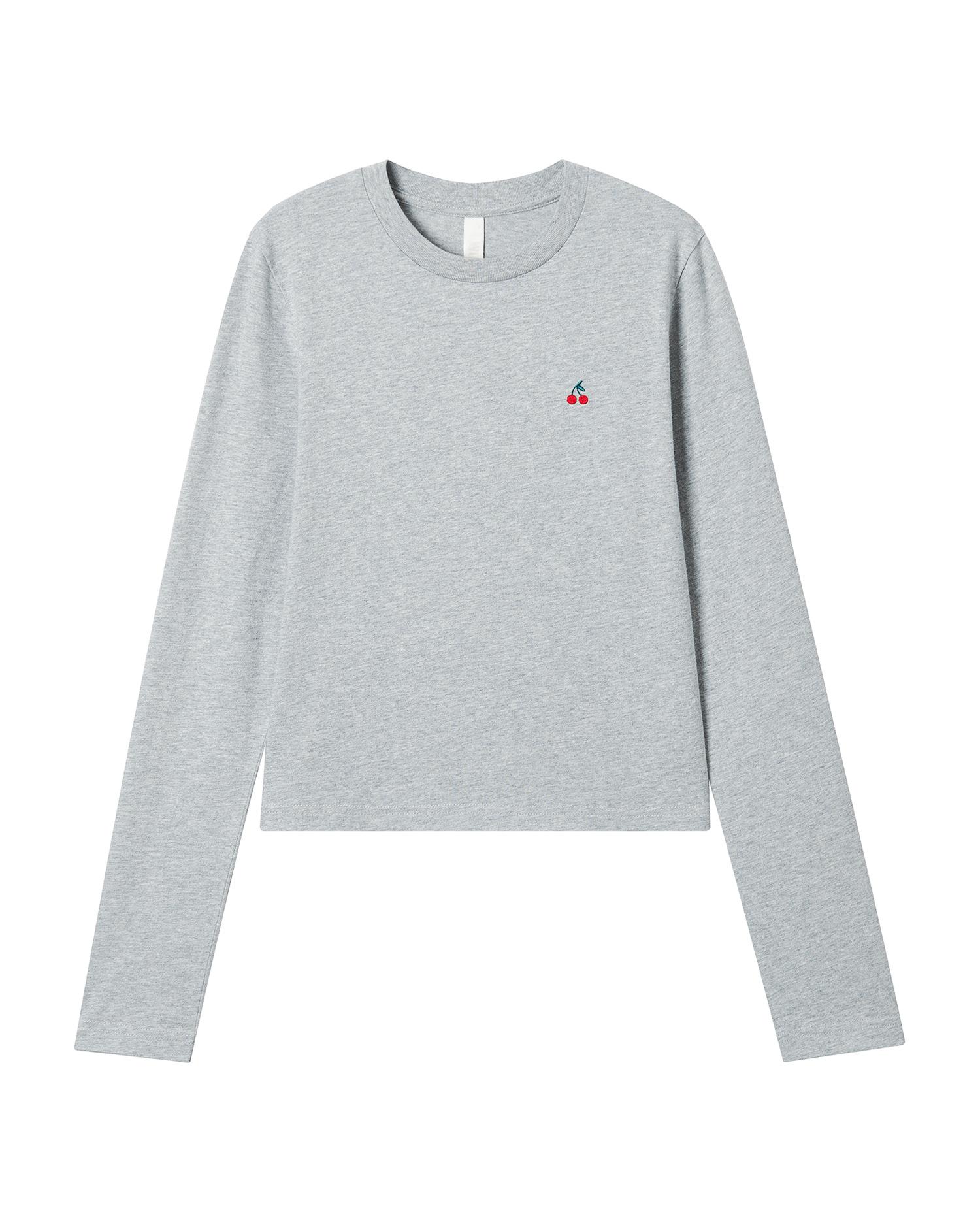 Cherry long sleeve tee by WITTH LOVE