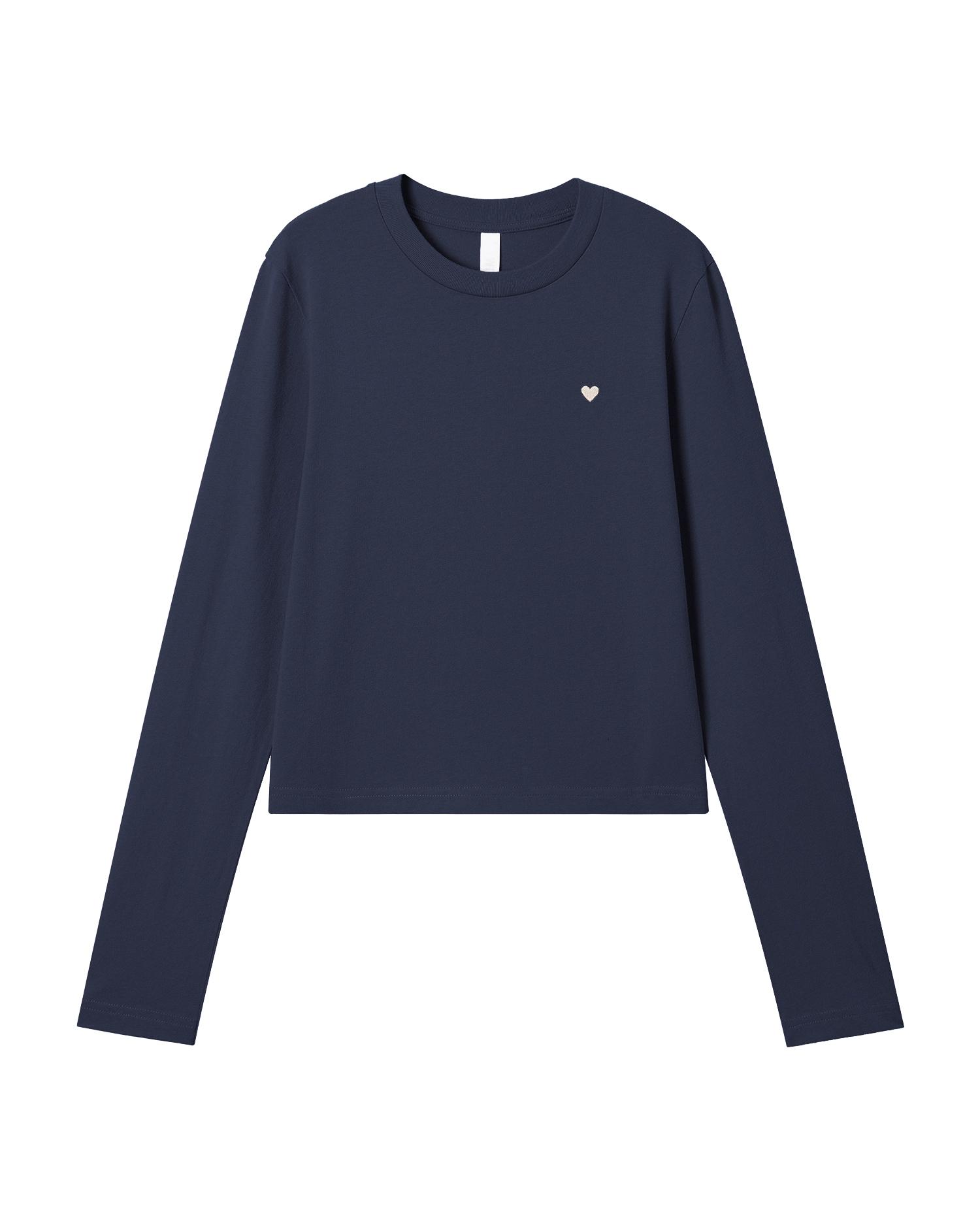 Heart long sleeve tee by WITTH LOVE