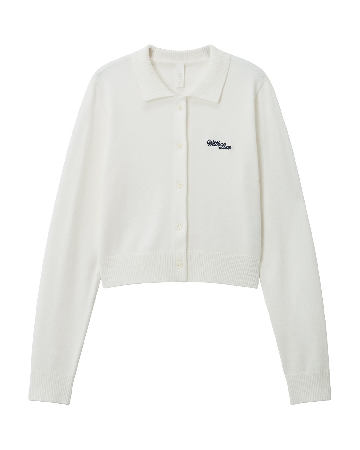 Polo cardigan by WITTH LOVE