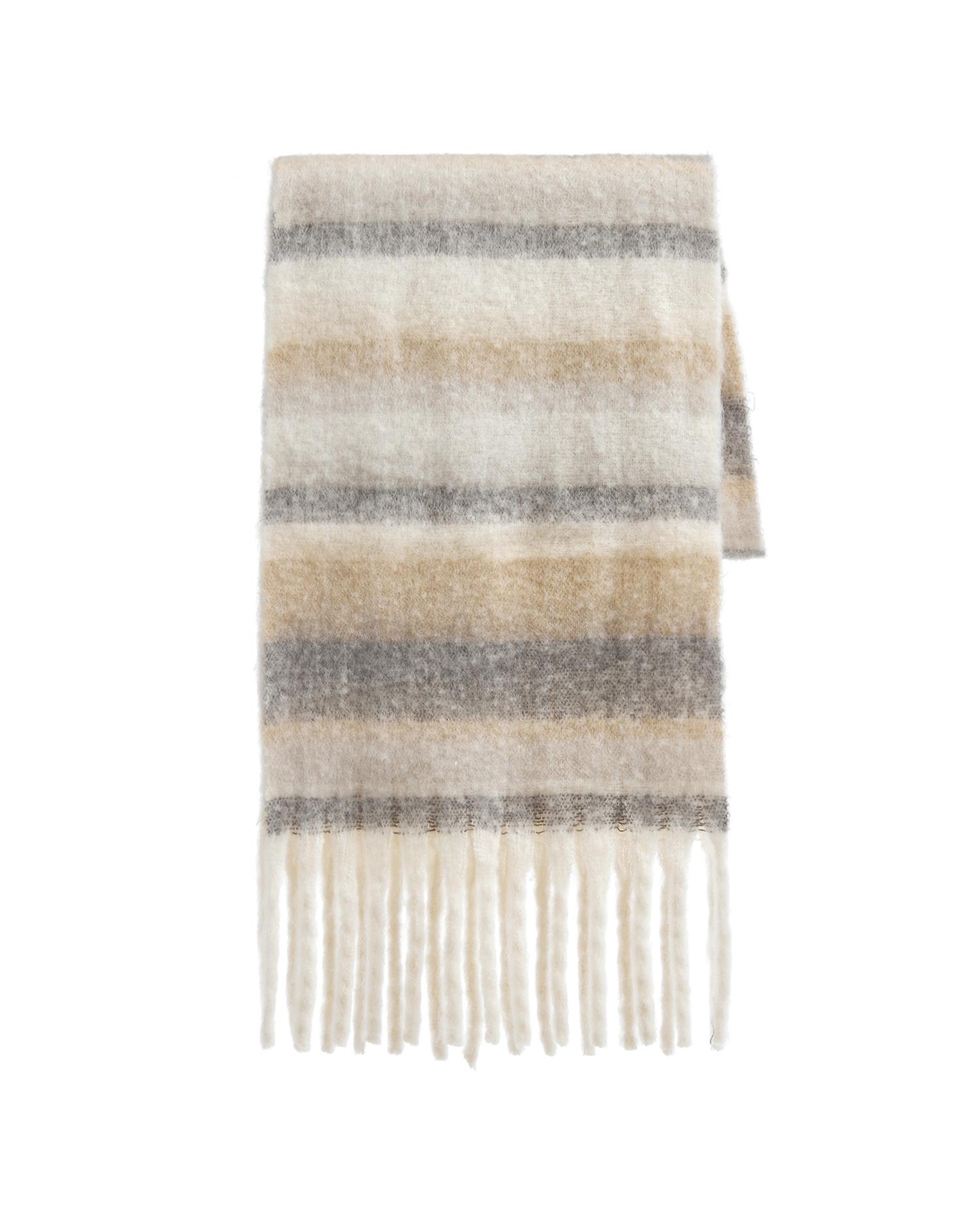 Striped scarf by WITTH LOVE
