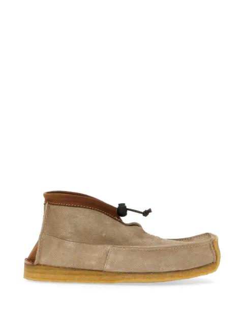 suede drawstring loafers by WOBURN WALK