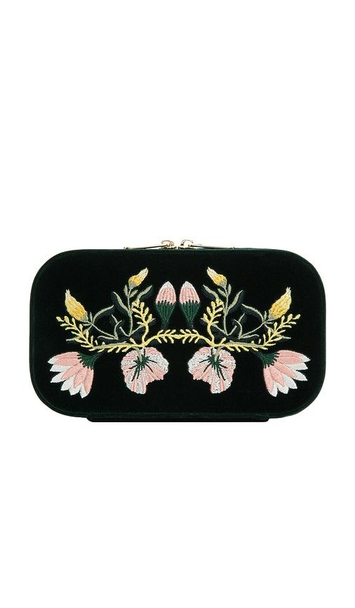 Wolf 1834 Zoe Travel Zip Case in Green by WOLF 1834