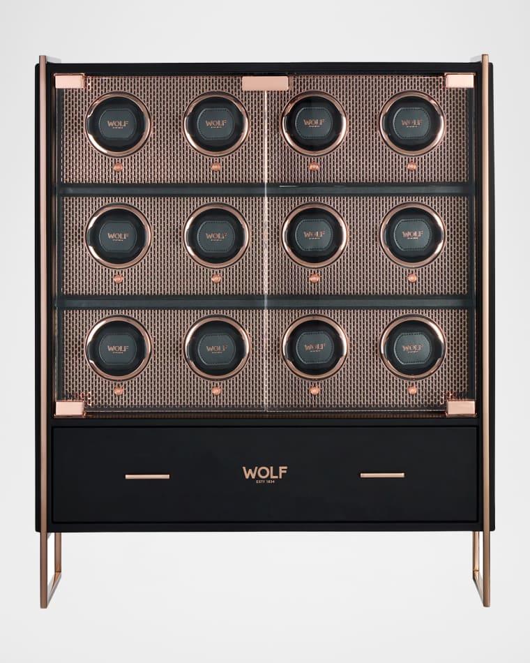 Axis 12-Piece Watch Winder Cabinet by WOLF