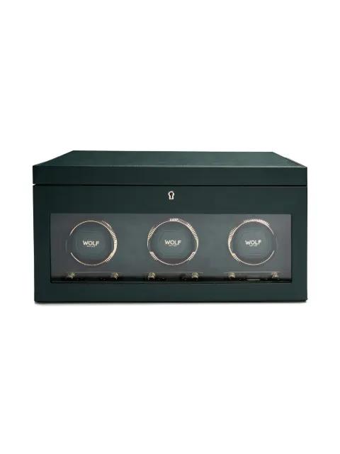 British Racing Triple Watch Winder by WOLF