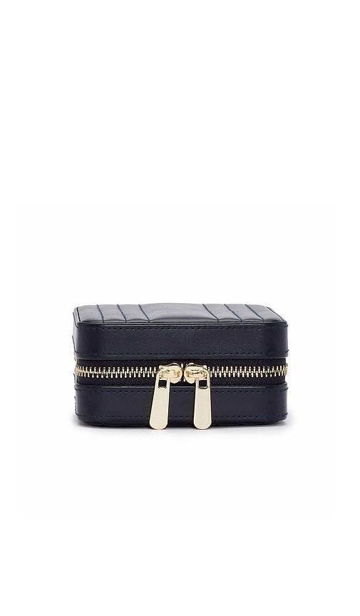 WOLF Maria Small Zip Case in Navy by WOLF
