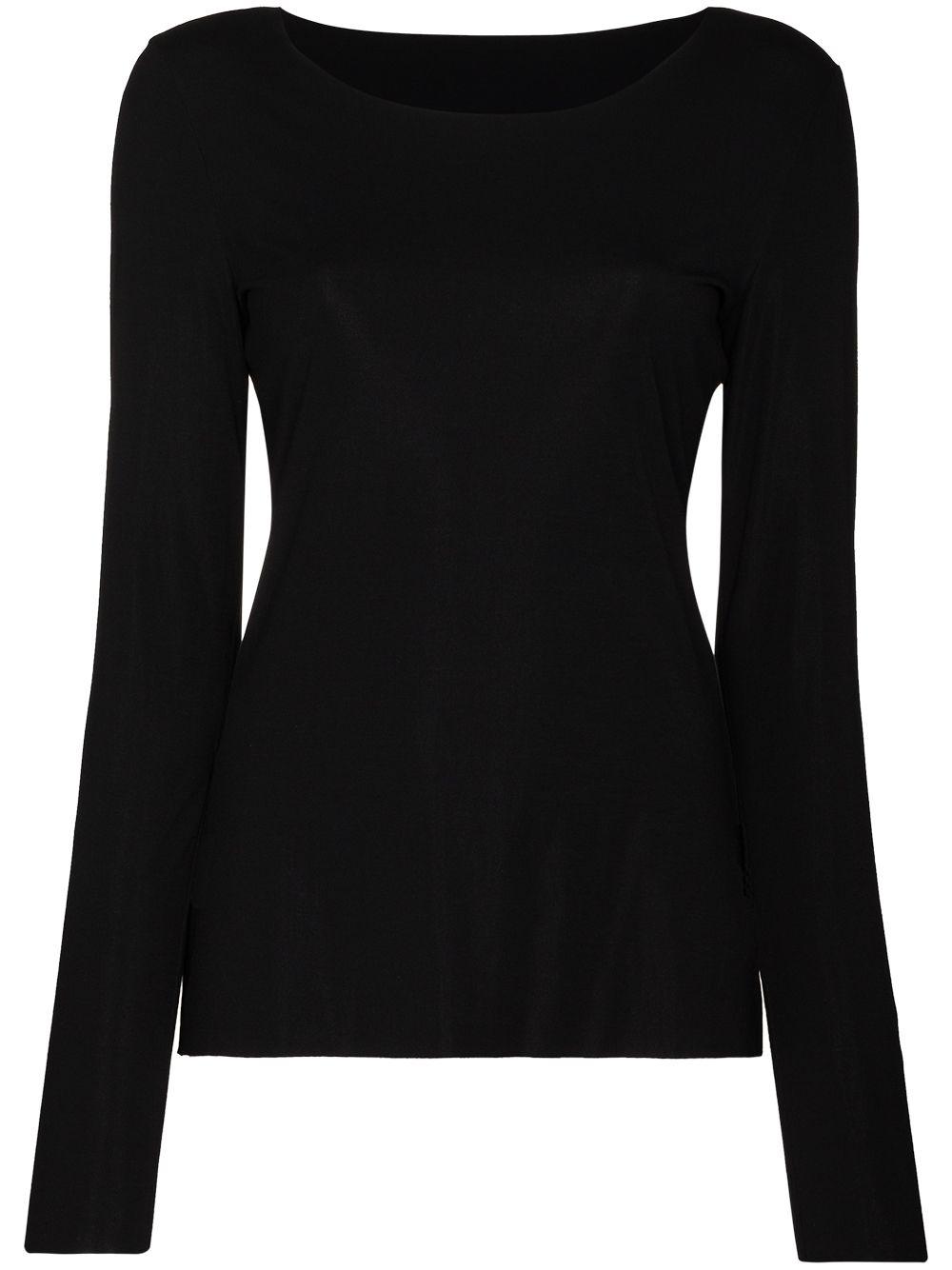 Aurora crew-neck top by WOLFORD