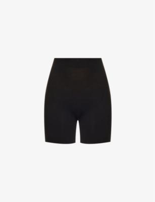 Contour control stretch-cotton shorts by WOLFORD