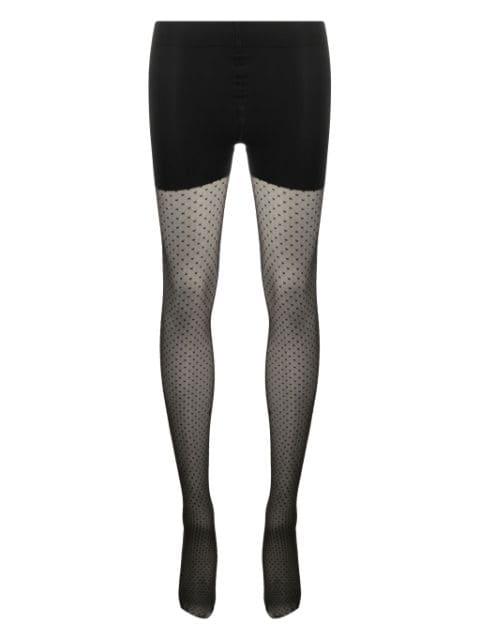 Control Dots tights by WOLFORD