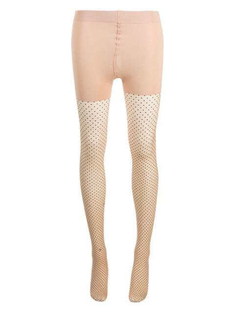 Control Dots tights by WOLFORD