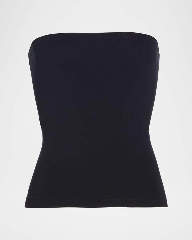 Fatal Matte Velvet Knit Tube Top by WOLFORD