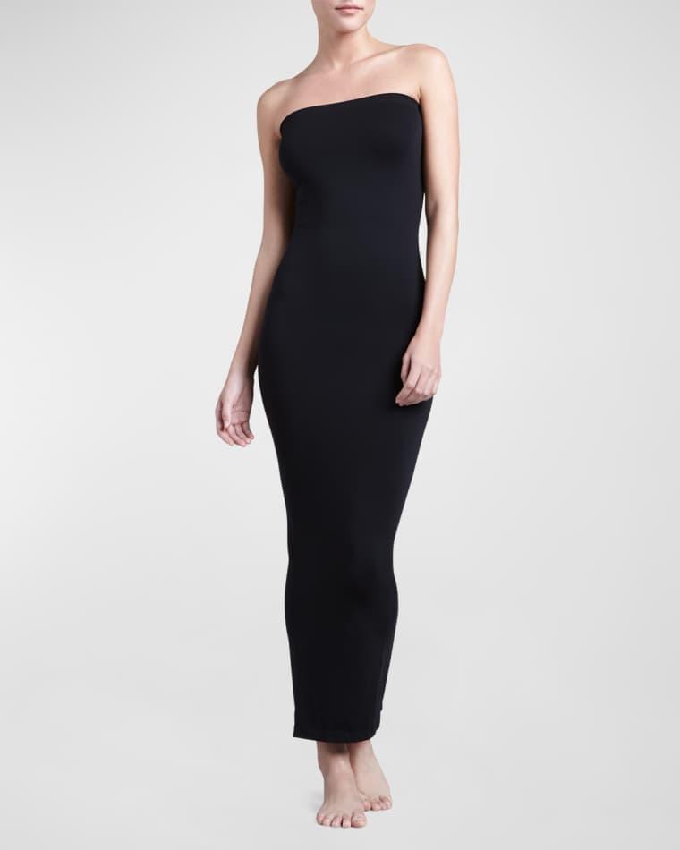 Fatal Strapless Convertible Midi Tube Dress by WOLFORD