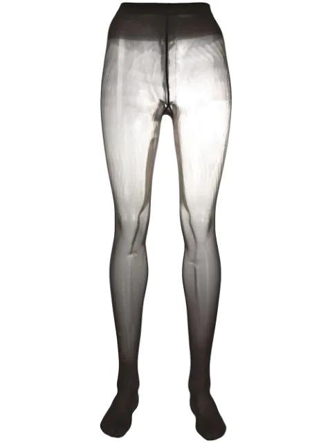 Individual 10 sheer tights by WOLFORD
