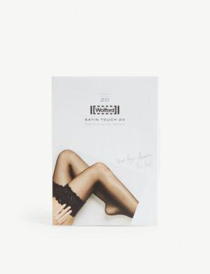 Satin Touch 20 denier hold-ups by WOLFORD