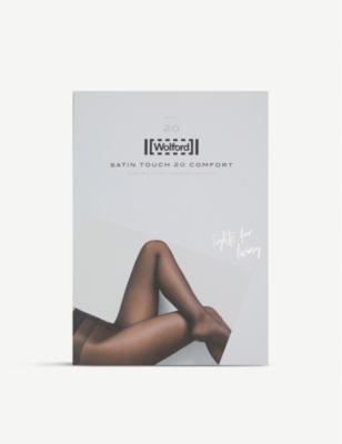 Satin Touch 20 denier tights by WOLFORD