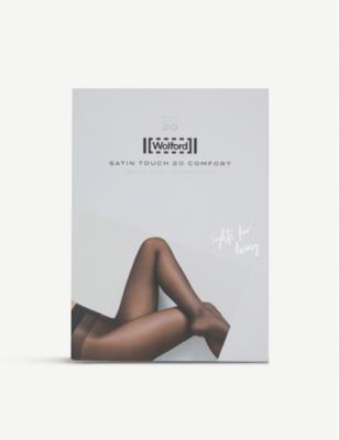 Satin Touch 20 denier tights by WOLFORD