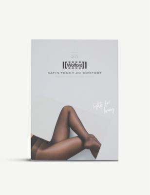 Satin Touch 20 denier tights by WOLFORD