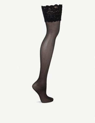 Satin touch 20 hold-ups by WOLFORD