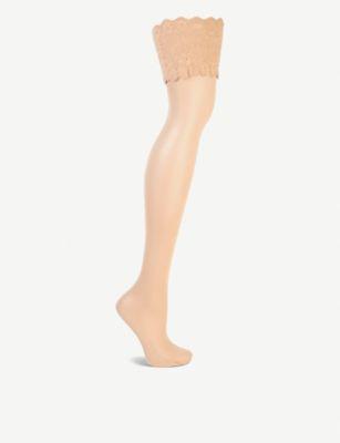Satin touch 20 hold-ups by WOLFORD