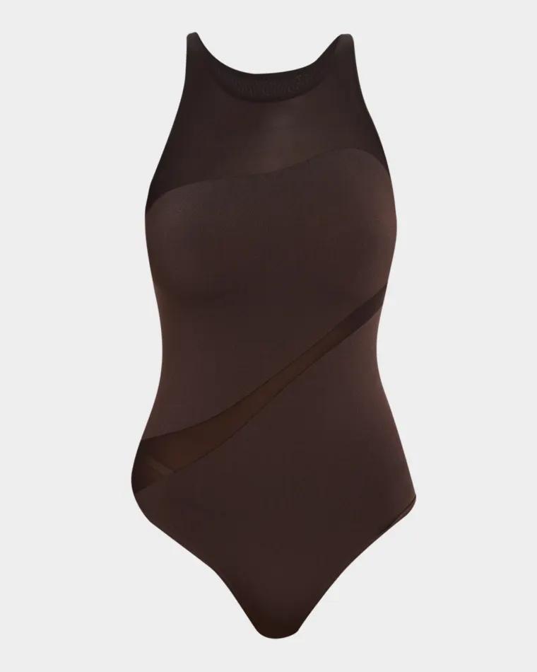 Shade Sleeveless String Bodysuit by WOLFORD