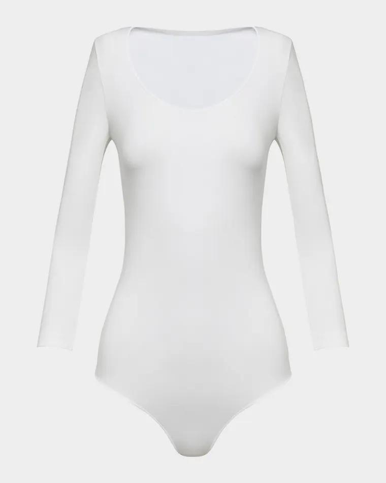 Tokio 3/4-Sleeve String Bodysuit by WOLFORD
