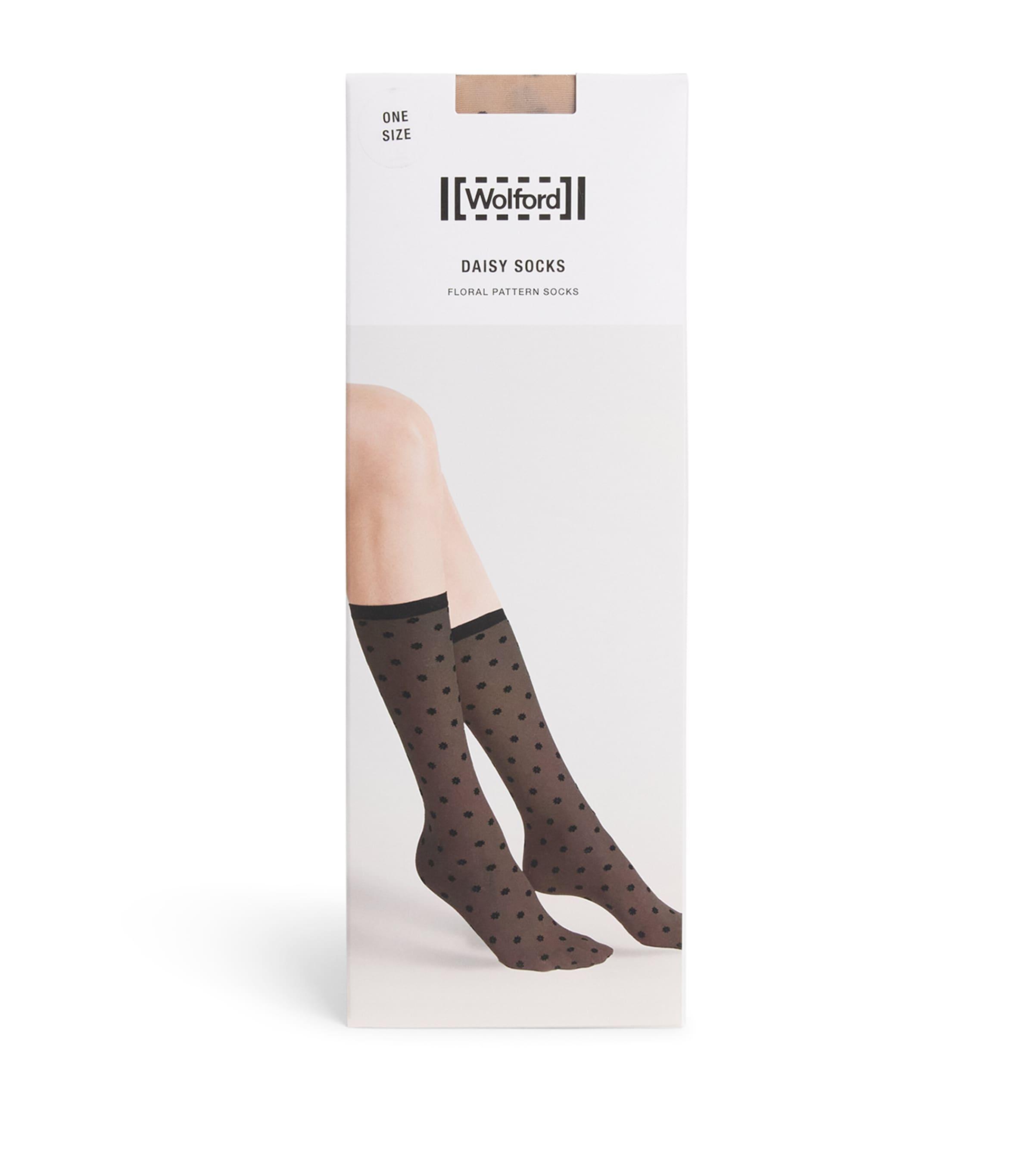 Wolford Daisy Mid-Calf Socks by WOLFORD
