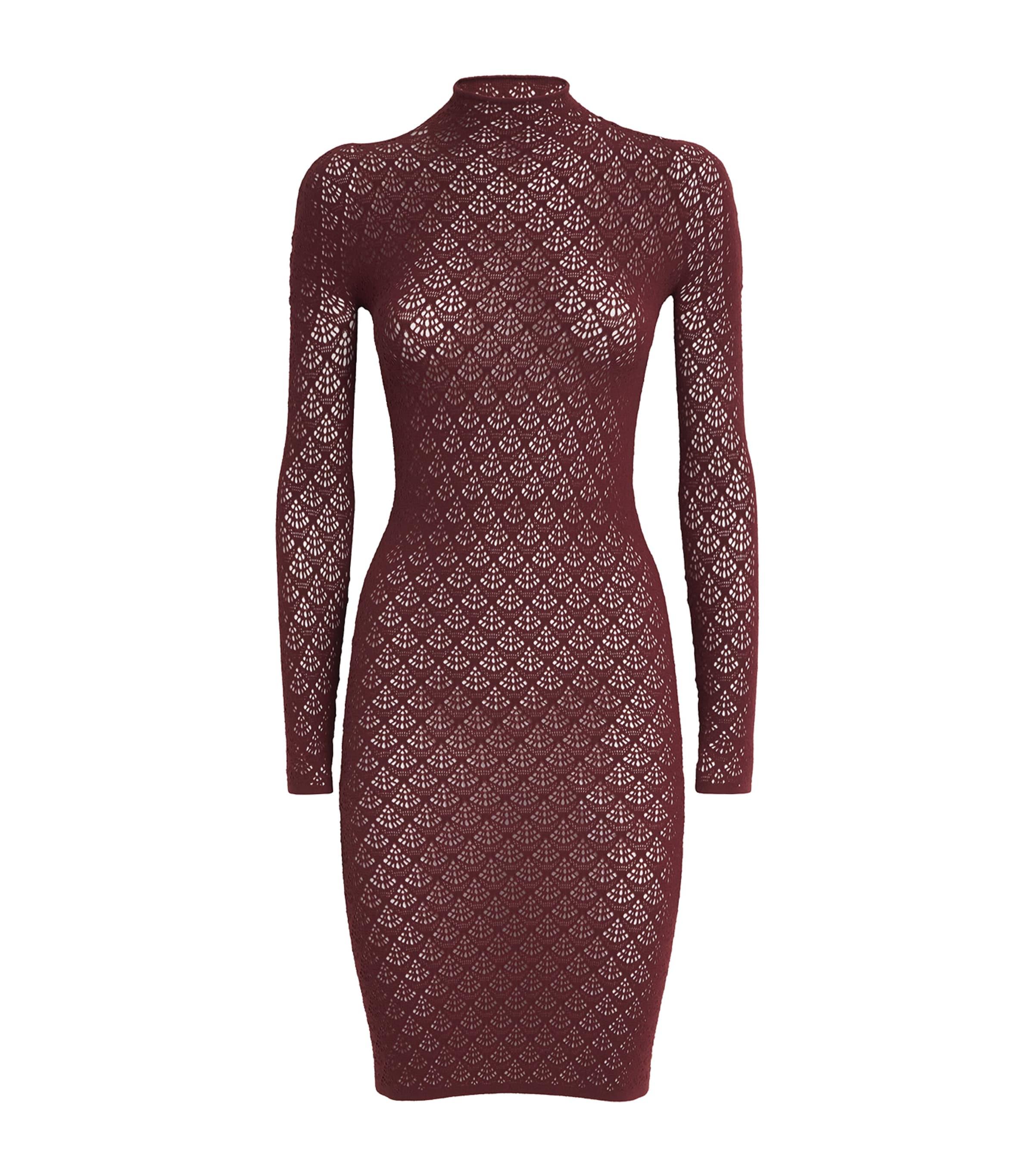 Wolford Mermaid Net Mini Dress by WOLFORD