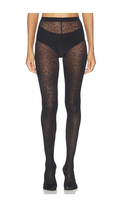 Wolford Pantera Tights in Black by WOLFORD