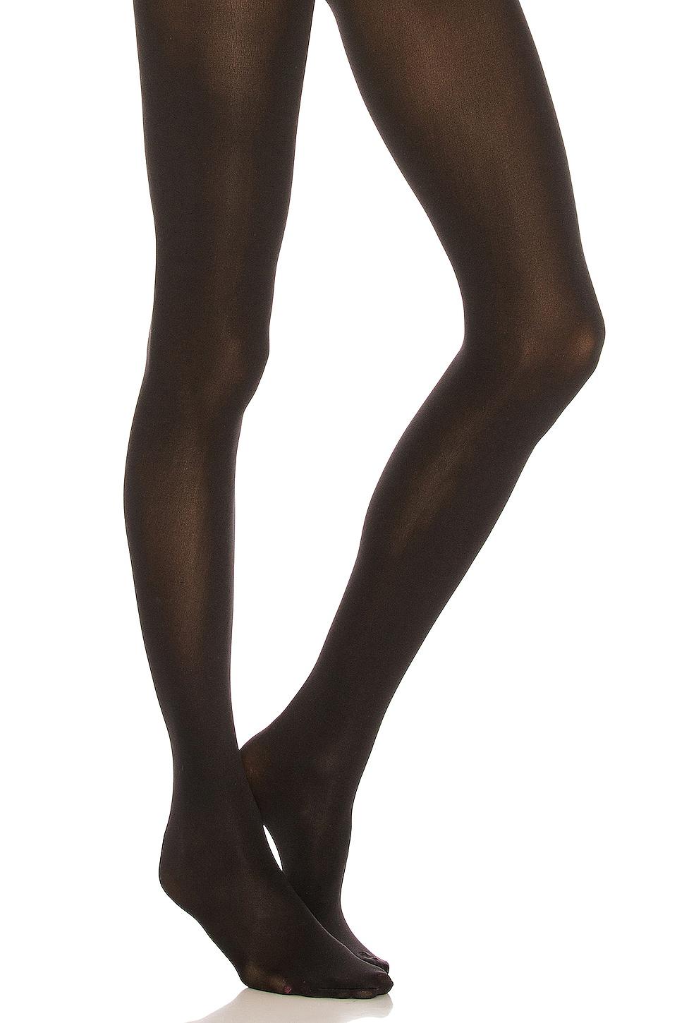 Wolford Velvet de Luxe 66 Comfort Tights in Black by WOLFORD