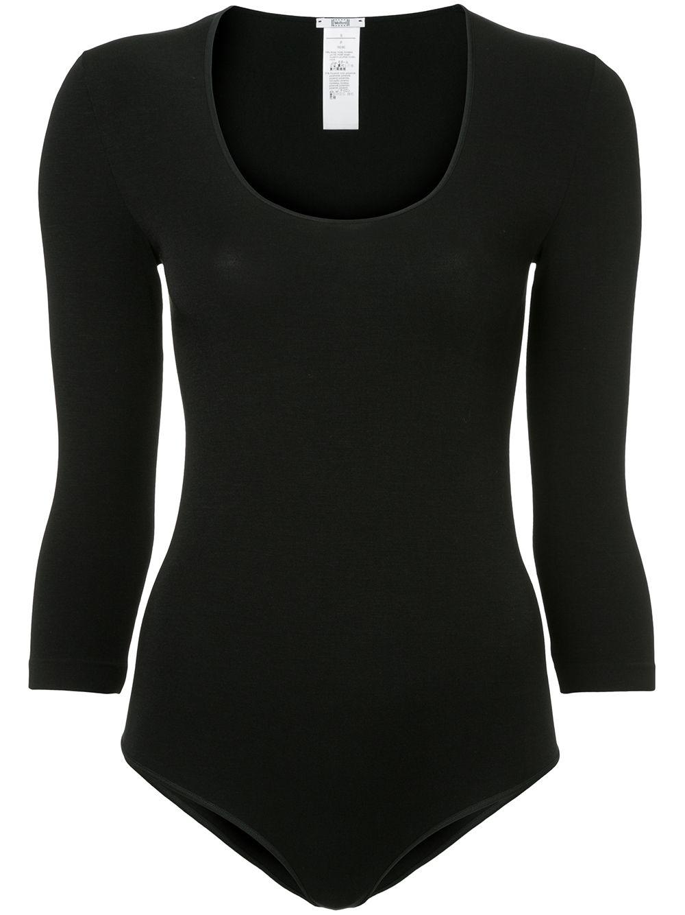 cropped sleeve body by WOLFORD
